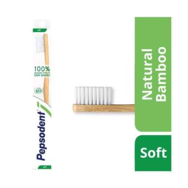 Pepsodent Sikat Gigi Natural Bamboo Soft