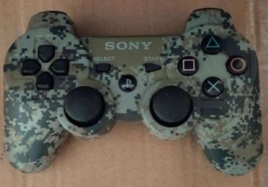 Stik PS3 Original Sony - Stick PS3 Ori Mesin - PS 3 Wireless Dualshock hijau army