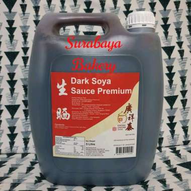 Drak Soya Sauce Premium KCT / KCT Dark Soya Sauce 5L