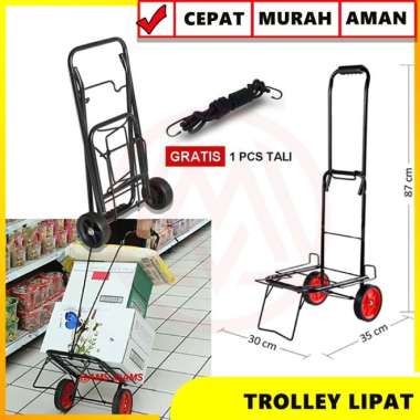 TROLLEY LIPAT TROLI LIPAT TROLLEY BAWA AQUA TROLI BARANG TROLI GAS