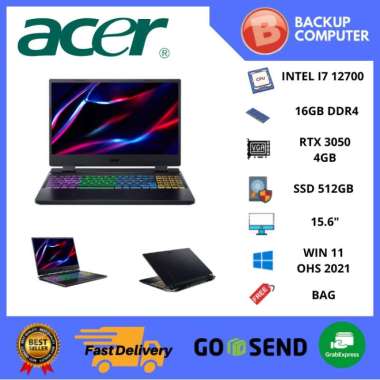 LAPTOP ACER NITRO 5 (AN515-58-780Q) i7 12700H