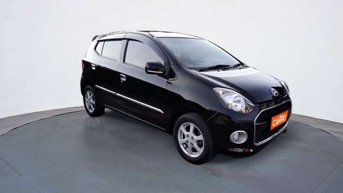 Daihatsu Ayla 1.0 X AT 2015 Hitam 48 - Automatic Surabaya
