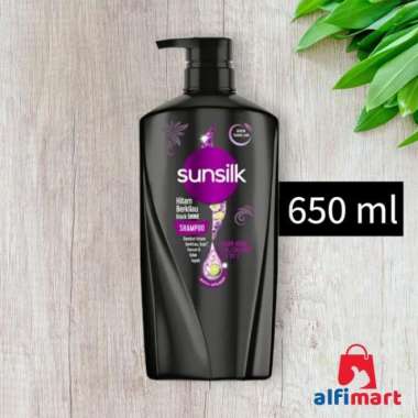 Promo Harga Sunsilk Shampoo Black Shine 650 ml - Blibli