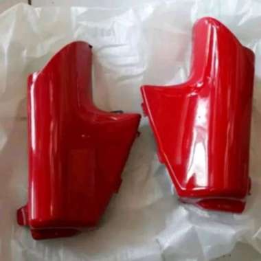 COVER TUTUP SHOCK DEPAN VEGA R LAMA FIZ R MERAH Original part Yamaha