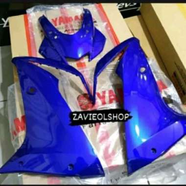 Fairing sayap depan dan tameng R15 vva v3 biru original part Yamaha