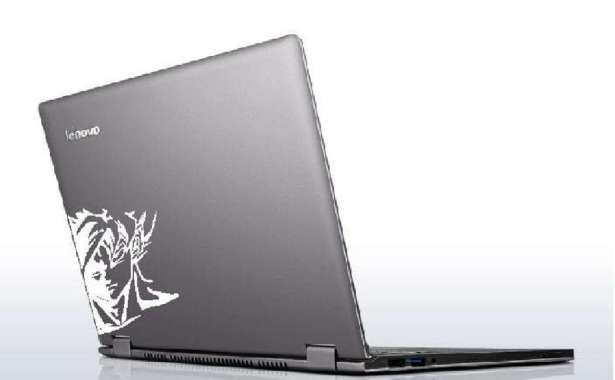 Stiker Laptop 14 15 inch Anime Dragonball Goku Decal Cutting Sticker