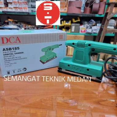ASB185 MESIN AMPLAS ORBITAL SANDER KAYU PERSEGI PANJANG DCA ASB 185