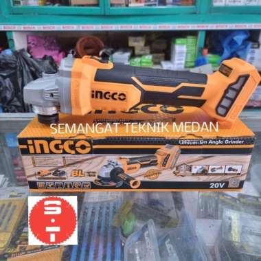CAGLI1002 GERINDA BATERAI CORDLESS GRINDER 4" BRUSHLESS 4" UNIT INGCO