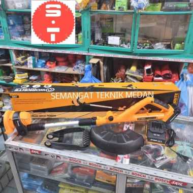 CGT224 CORDLESS POTONG RUMPUT GRASS CUTTER TRIMMER 20V 2AH WORKSITE