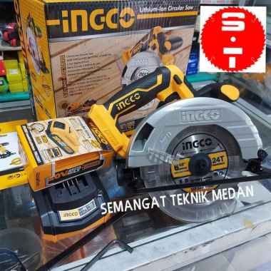 CSLI1651 CORDLESS BATERAI CIRCULAR SAW BLADE MINI 6,5" 20V 2AH INGCO