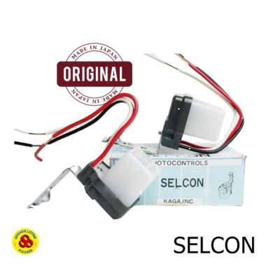 FOTOSEL SELCON 6A SENSOR CAHAYA - PHOTOCELL 6 A AMPERE SENSOR CAHAYA