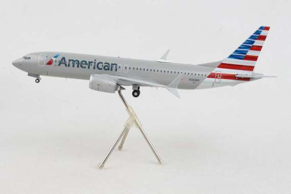 Gemini Jets American Airlines B737 MAX 8 N324RN 1/200 Scale