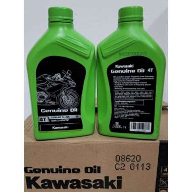 OIL OLI MESIN MOTOR KAWASAKI KGO OIL 4T 10W-40 1L UNTUK SEMUA NINJA KAWASAKI HK