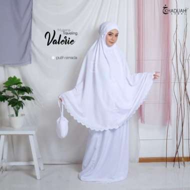 Mukena Dewasa Perlengkapan Solat Khadijah - tom Set Mukena Saja