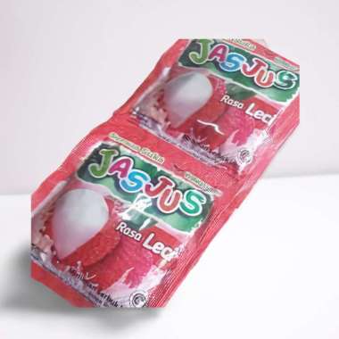 Jasjus Minuman Serbuk Rasa Buah (1 renceng 10 sachet) jasjus enak dan murah Rasa Leci