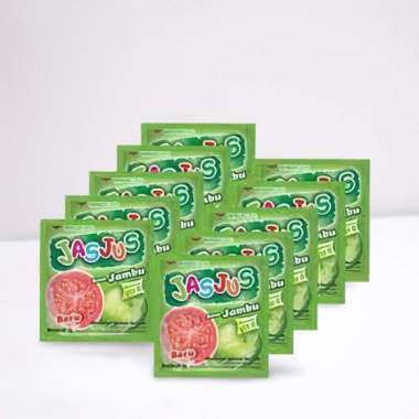 Jasjus Minuman Serbuk Rasa Buah (1 renceng 10 sachet) jasjus enak dan murah Rasa Guava
