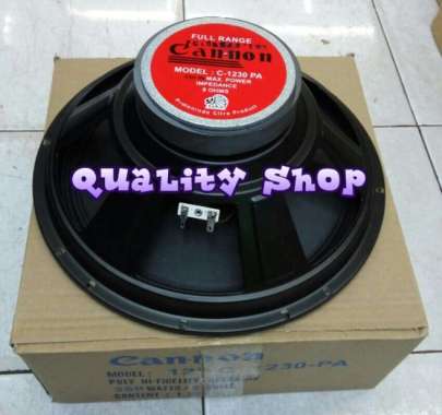 Speaker canon 15 bass hotsell