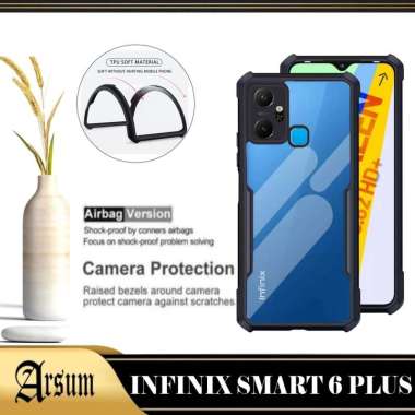 PROMO Case INFINIX SMART 6 PLUS 2022 Transparan Softcase Casing INFINIX SMART 6 PLUS 2022 SMART 6 PL
