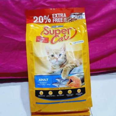 SUPER CAT DRY FOOD ADULT 1.8KG