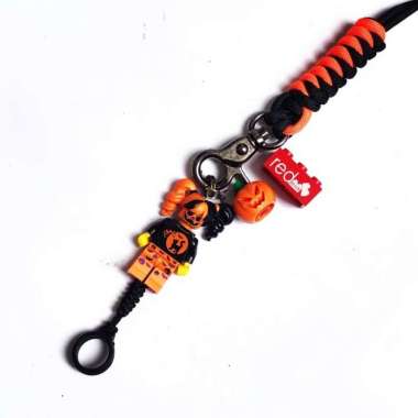 LEGO Halloween Girl POD System Paracord Lanyard Adjustable Size
