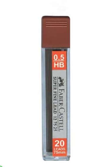 Isi Pensil Mekanik Faber Castell HB 0.5 mm