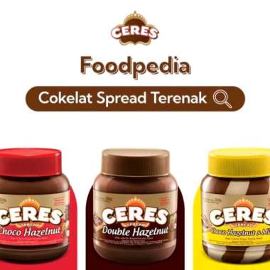 Ceres Spread Double Hazelnut 350gr Milk Hazelnut