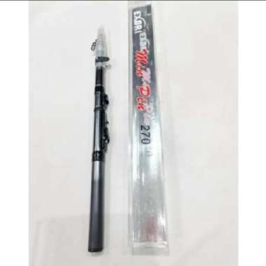 joran min pin antena telescopic carbon 270 exori minpin