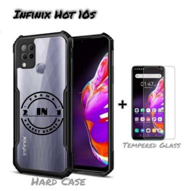 Case Infinix Hot 10s Hard Case dan Pelindung Layar Infinix Hot 10S
