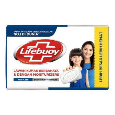 Promo Harga Lifebuoy Bar Soap Mild Care 110 gr - Blibli