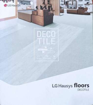 LG HAUSYS DECOTILE 0.30MM WL 18CMX120CM/VINYL LANTAI PLANK -LANTAI VINYL PLANK