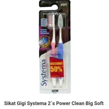 Sikat Gigi Systema Nano Power Big Soft 2's