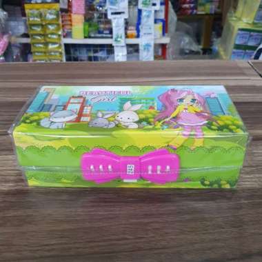 Tempat Pensil Kunci Kode Kiky Multicolor
