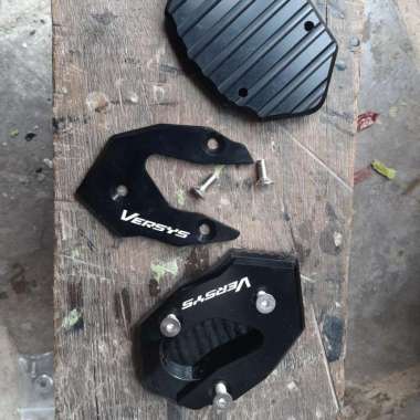 Side Stand Kickstand Enlarger Sepatu Standar Samping Versys 250 Er6N cover cnc