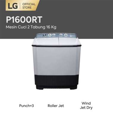 LG P1600RT Mesin Cuci  2 Tabung [16 kg]