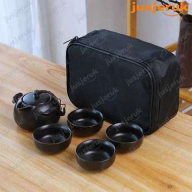 JFactory Teko Pitcher Chinese Teapot Keramik 4 Gelas Berkualitas