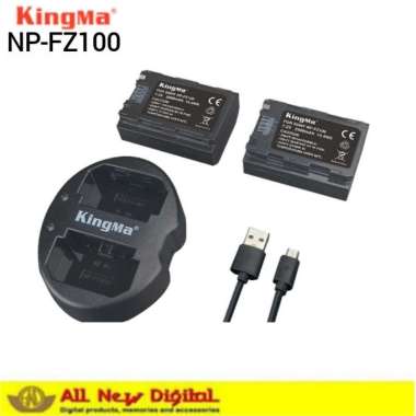 KINGMA Dual Battery Charger kit For Sony NP-FZ100