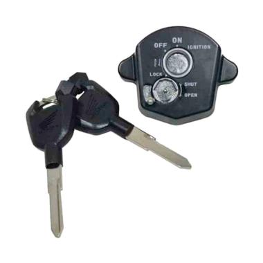 Honda Genuine Part 35012K45N40 Kunci Kontak Shutter Set Key Motor for CBR 150R K45G&K45N BLACK