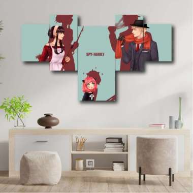 HIASAN DINDING WALL DECOR KAMAR TIDUR ANIME SPY X FAMILY ANYA CUTE