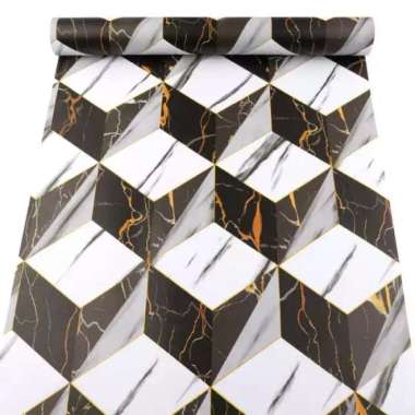Wallpaper Sticker Dinding Murah Berkualitas || Marmer 3D