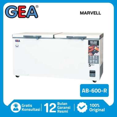 GEA AB 600 R KULKAS BOX CHEST FREEZER 500 LITER ORIGINAL GARANSI RESMI