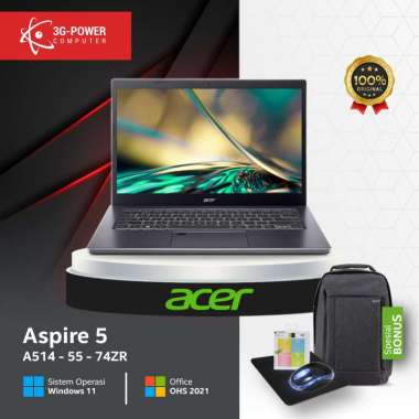Acer Aspire 5 SLIM A514 74ZR - Laptop - [Core i7-1255U / 8GB / 512GB SSD / Iris Xe / 14" FHD / Win 1