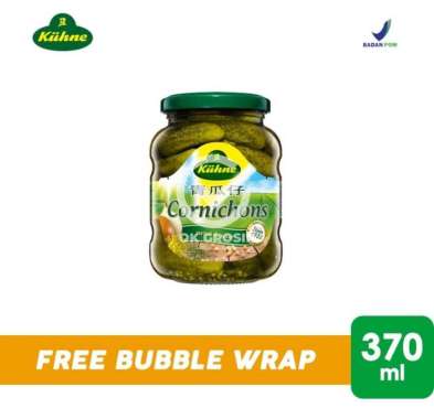 Kuhne Cornichons Acar Timun [370 ml] Pickle Gherkin