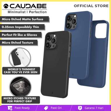 Original Caudabe Veil Case iPhone 14 Pro Max /14 Pro / 14 Plus / 14 Slim Hard Casing iPhone 14 Pro B