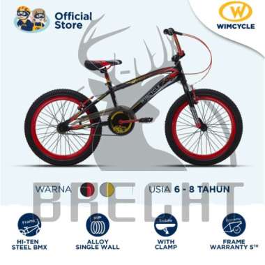BMX 16/18/20 WIMCYCLE DRAGSTER WIM CYCLE DRAG STER SEPEDA ANAK DAN DEWASA 20 Inch
