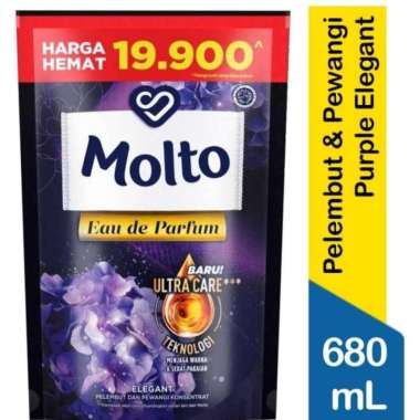 molto EAU de parfum black purple elegant 680ml