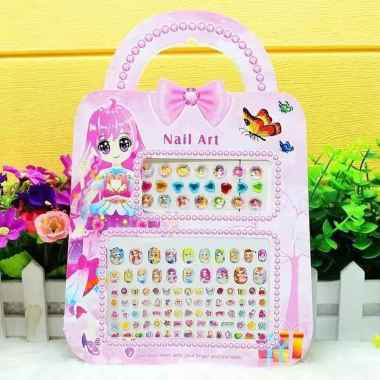 Stiker Kuku Anak Karakter Lucu / Nail Art Sticker L.Pony