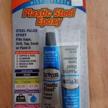Lem Epoxy Plastic Steel Devcon