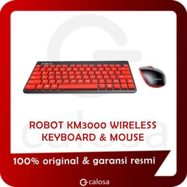 Wireless Keyboard and Wireless Mouse Combo ROBOT KM3000