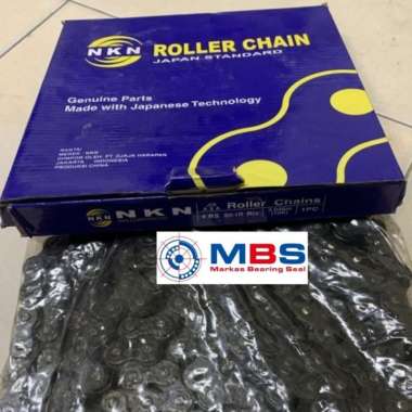 RANTAI RS 60-1 ROLLER CHAIN SINGLE MERK NKN 60 - 1