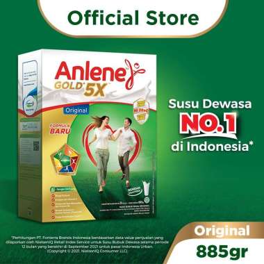 Promo Harga Anlene Gold Plus 5x Hi-Calcium Original 885 gr - Blibli